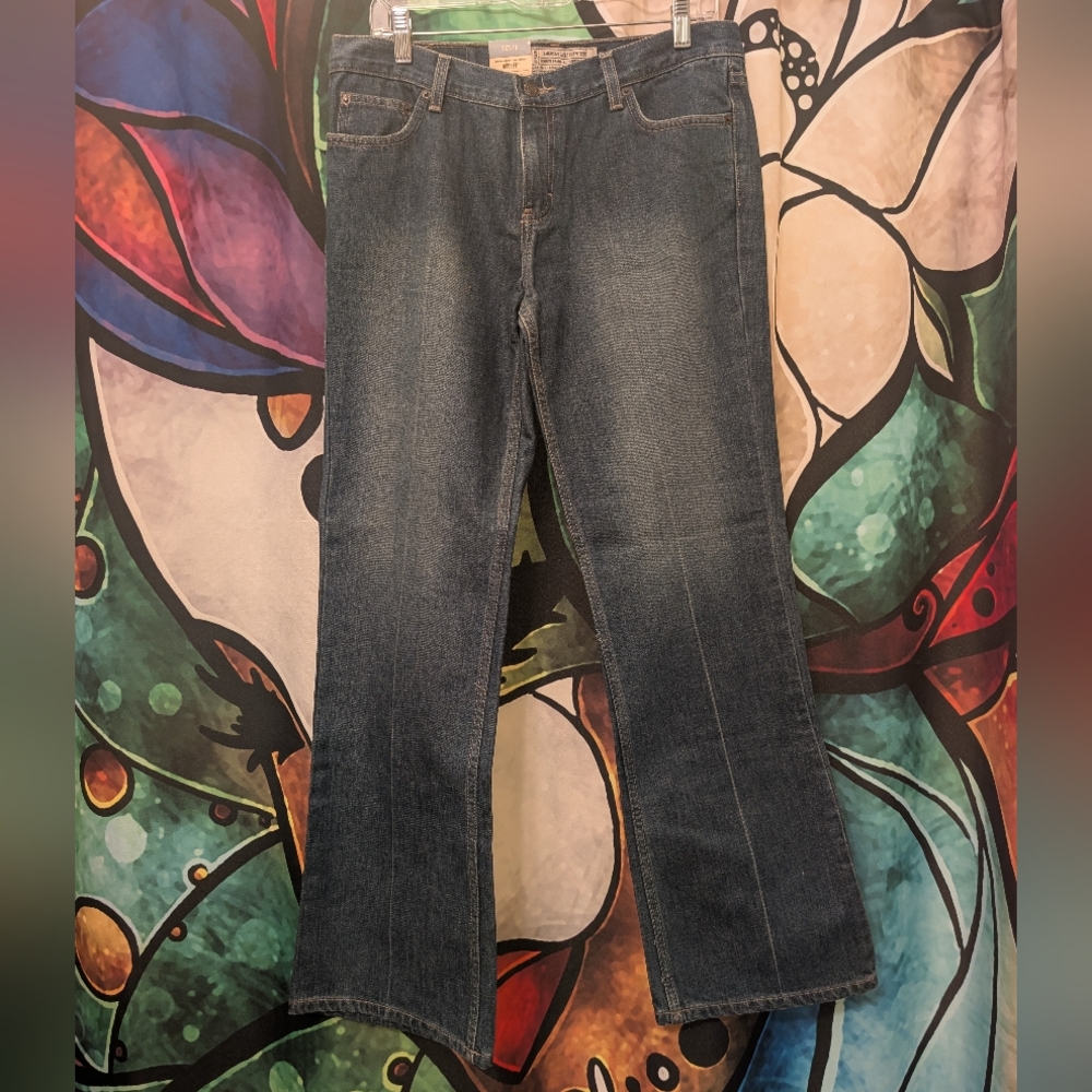 Rare NWT Vintage Y2K American Eagle Outfitters Bootcut Jeans, Flare Blue Jeans